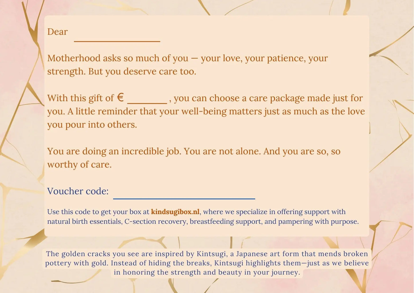 Kindusgi Box Gift Voucher (English)